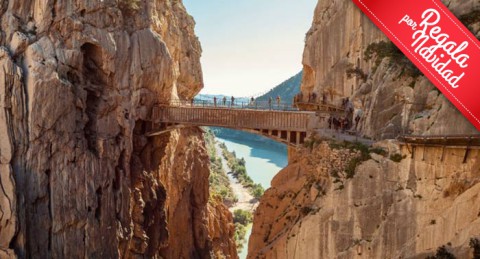 ¡Viaje de aventuras! 1, 2 o 3 Noches en Habitación Doble + Entradas para El Caminito del Rey