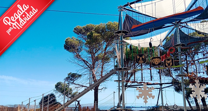 Planazo en familia: Entradas al Parque de Aventura de Enix con más de 50 retos y 2 tirolinas