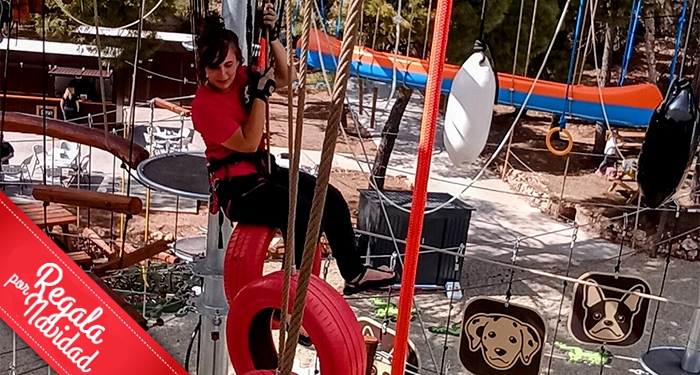 Planazo en familia: Entradas al Parque de Aventura de Enix con más de 50 retos y 2 tirolinas
