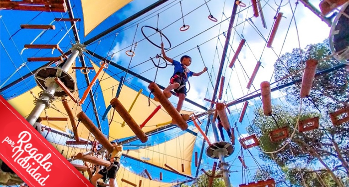 Planazo en familia: Entradas al Parque de Aventura de Enix con más de 50 retos y 2 tirolinas