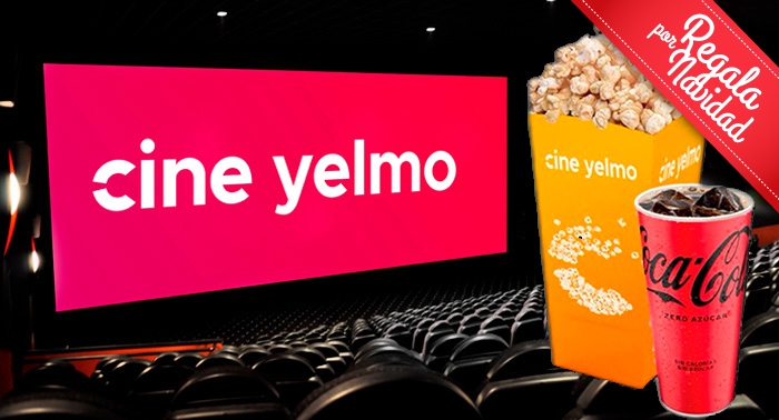 Entrada para Cine Yelmo Roquetas con Palomitas y refresco