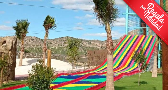 Planazo en familia: Entradas al parque multiaventura Murapark + Tirolina Ilimitada + Coche Ovni
