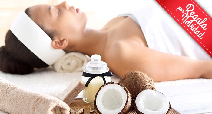 Masaje Relajante con Cocoterapia, Aromaterapia, Sueco o Circulatorio: ¡Puro relax!