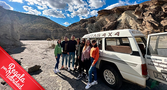 Exclusiva Ruta de Película en 4X4 por el Desierto de Tabernas de 2h