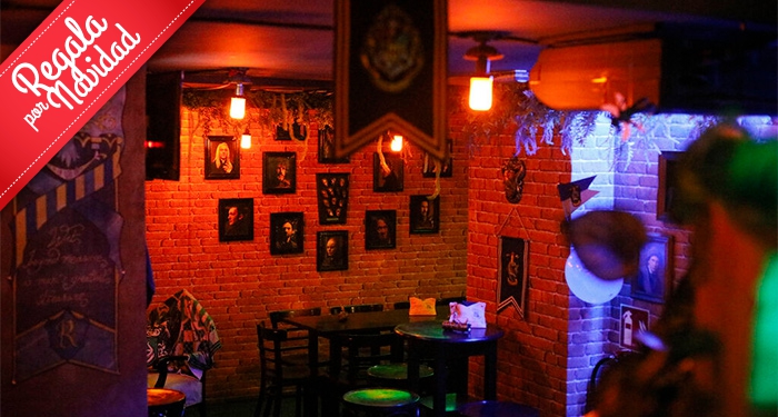 Planazo en la Cafetería de Harry Potter: Cena + Clase de Pociones con 2 Cócteles