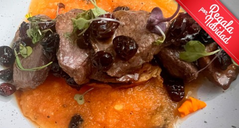 Pura delicia!! Menú Degustación de 8 Platos + Bebidas para 2 personas de la Chef Cristina Ulla