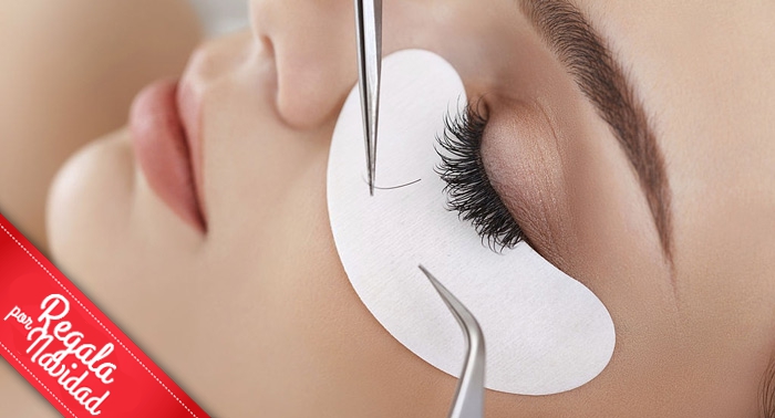 Luce unas pestañas más largas y voluminosas gracias a la extensión de pestañas pelo a pelo