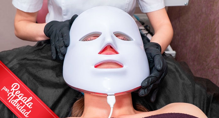 Regala un Tratamiento Deluxe de Limpieza Facial con Punta de Diamante y Máscara LED