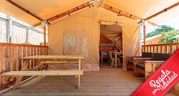 Camping Los Escullos: Descubre el Glamping Safari para hasta 5 personas