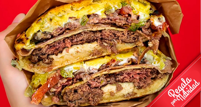 Menú de Hamburguesa Gourmet en Impasto: 2 Burgers o 2 Hot Dog + Racion + 2 bebidas