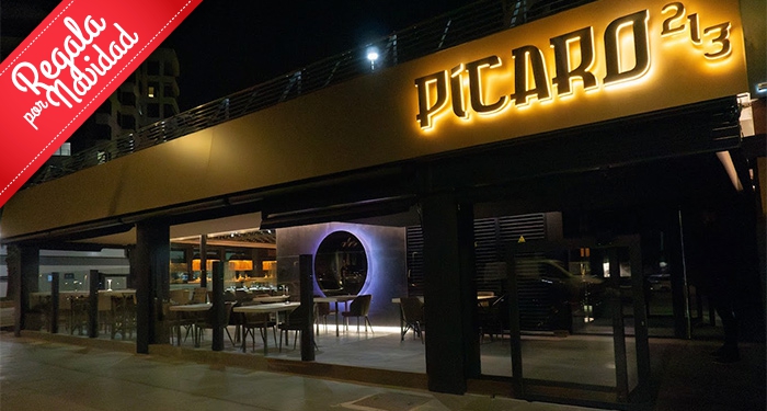 Regalate este Delicioso Menú Gourmet en Picaro 213 para 2 con Postres y Bebidas
