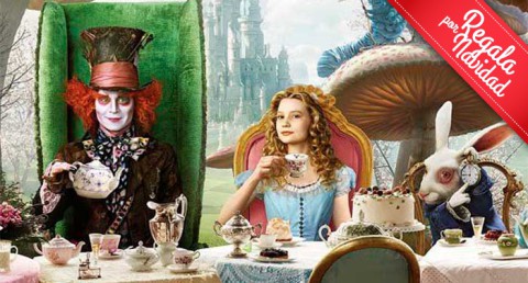 El almuerzo loco de Alicia & el Sombrero Loco con Pintacaras y juego de retos locos...