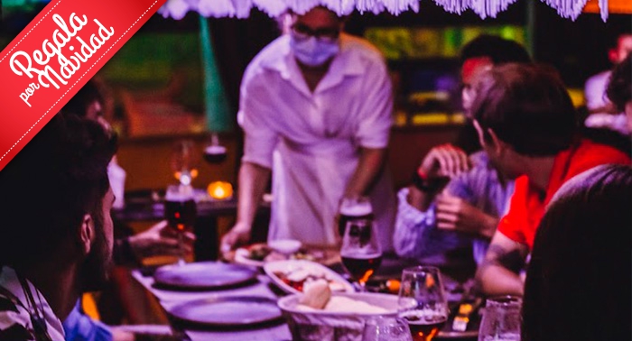 Amarte Fun Kitchen: Exquisito Menú para 2 en pleno centro de Almerimar, frente a la playa