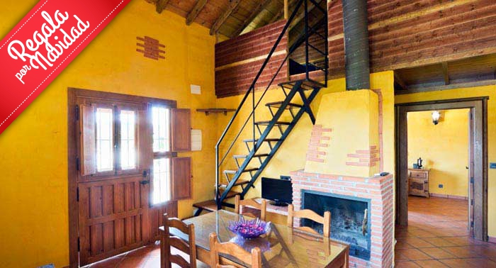 ¡Regala un finde en una Cabaña Rural! Para 2 o 4 personas: 2 Noches de Alojamiento + Tapeo