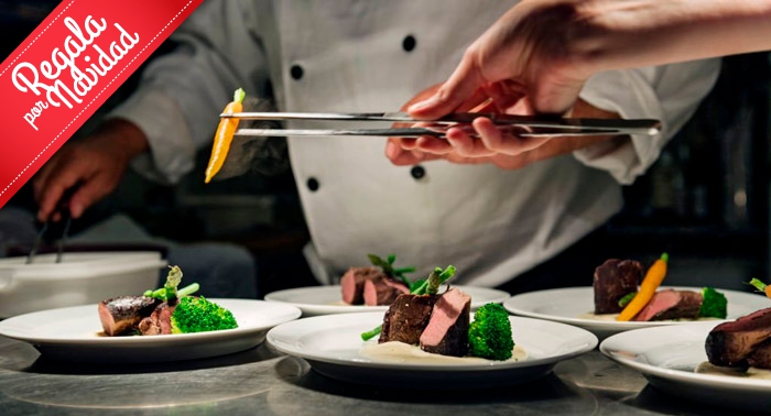 Dehesa Gastronómica para 2: Menú Degustación de 7 platos con Postre + 4 Bebidas + Copa +Café