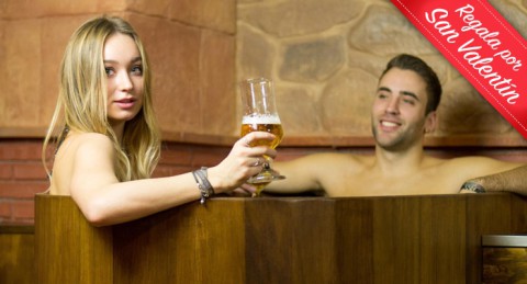 Para 2: Circuito Beer Spa + 2 Cervezas + 2 Mermeladas de Cerveza + 2 Cajas Mascarillas