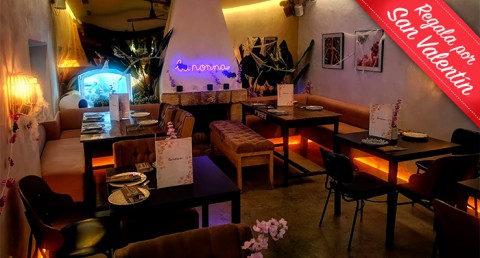 ¡Planazo en Aguamarga! Menú Gourmet para 2 con Bebidas y Postre en La Nonna Restaurante