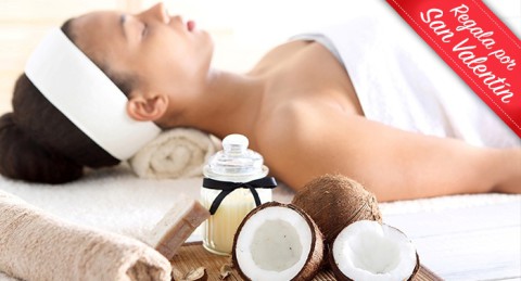 Masaje Relajante con Cocoterapia, Aromaterapia, Sueco o Circulatorio: ¡Puro relax!