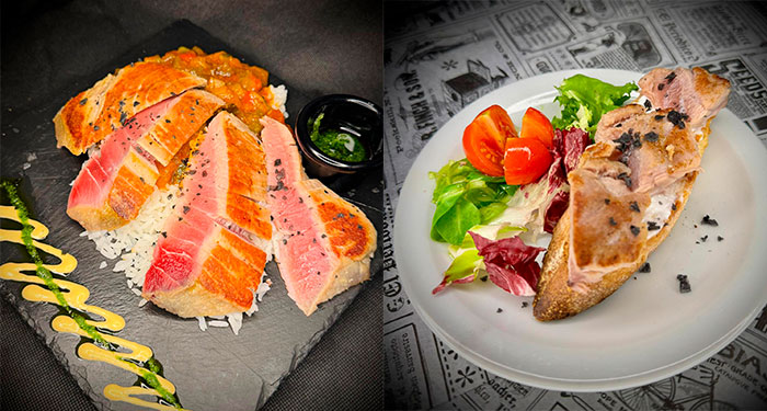 ¡Planazo para 2 Personas! 2 Bebidas + 2 Tapas + 1 Ración a elegir + 1 Postre Casero