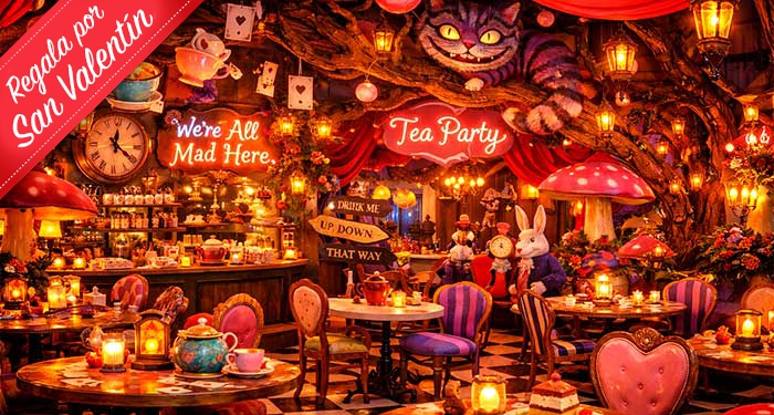 Gran inauguración de la Cafetería Wonderland Pâtisserie: Bebida + Degustación dulce y salado