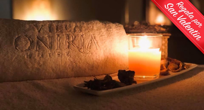¡Descubre la tranquilidad en pareja! Circuito Spa 60min + Masaje 25min en el Hotel Villa Oniria