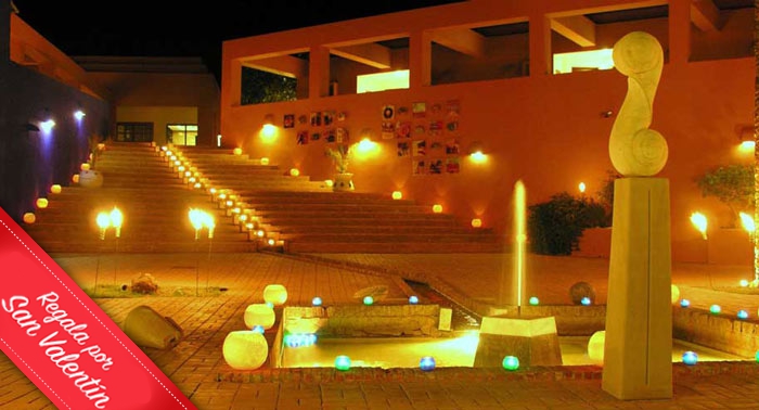 Hotel Naturaleza Rodalquilar: Para 2 pax Circuito Spa de 45 minutos + Cena + Copa Cava 