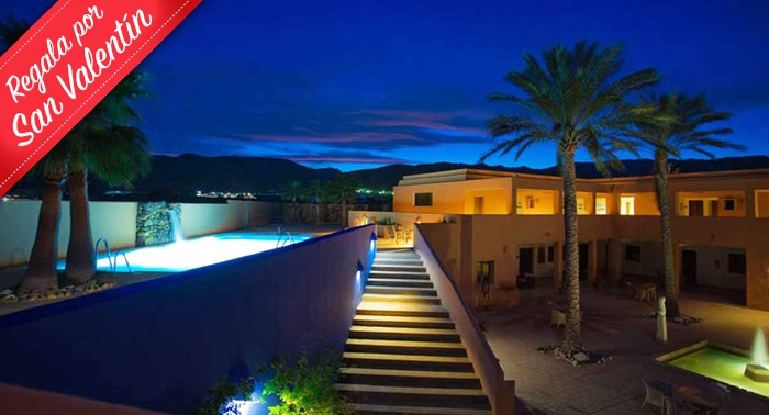 Hotel Naturaleza Rodalquilar: Para 2 pax Circuito Spa de 45 minutos + Cena + Copa Cava 