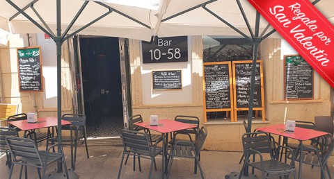 ¡Planazo! Fritura de pescado o Parrillada de Carne + 2 Bebidas en pleno centro Bar 10-58