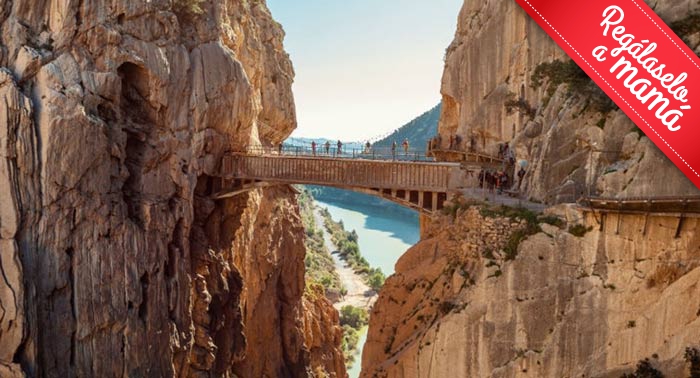 ¡Viaje de aventuras! 1, 2 o 3 Noches en Habitación Doble + Entradas para El Caminito del Rey