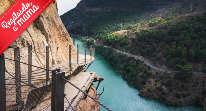 ¡Viaje de aventuras! 1, 2 o 3 Noches en Habitación Doble + Entradas para El Caminito del Rey