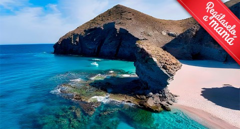 Ruta en Barco Privada para hasta 9 pax de 2h Playa de los Muertos, Aguamarga + Fotos + Cava