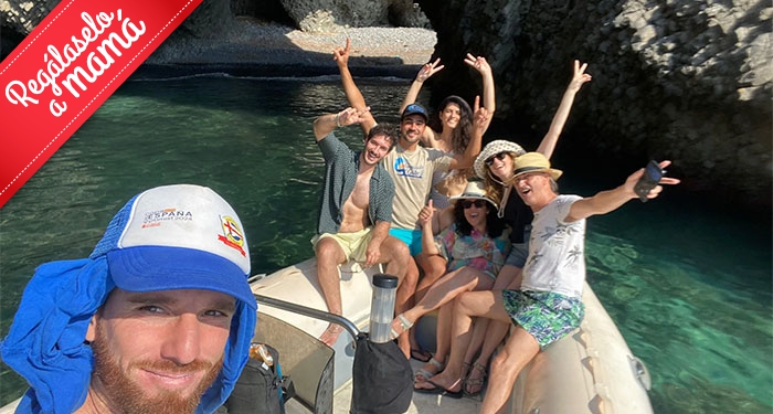 Ruta en Barco Privada para hasta 9 pax de 2h Playa de los Muertos, Aguamarga + Fotos + Cava
