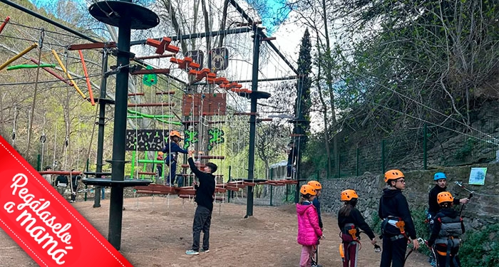 Aventura en Familia: Parque de Aventura de Laujar + Escuela de Bosque