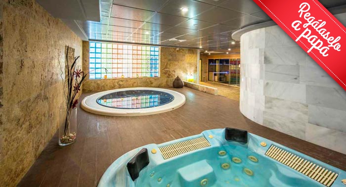 El mejor regalo: 1 Noche + Desayuno + Cena + Spa Wellness de 50 Min + Detalle en la habitación