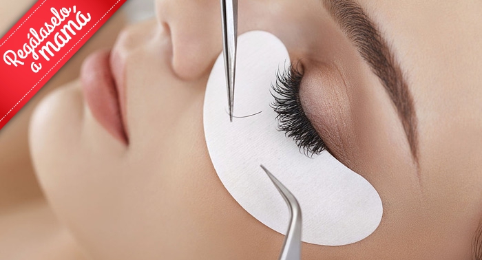 Luce unas pestañas más largas y voluminosas gracias a la extensión de pestañas pelo a pelo