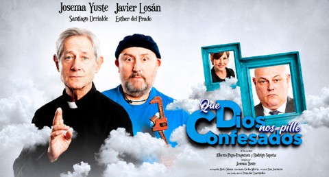 Entradas en Zona A para QUE DIOS NOS PILLE CONFESADOS el 06/06 en el Auditorio Roquetas de Mar