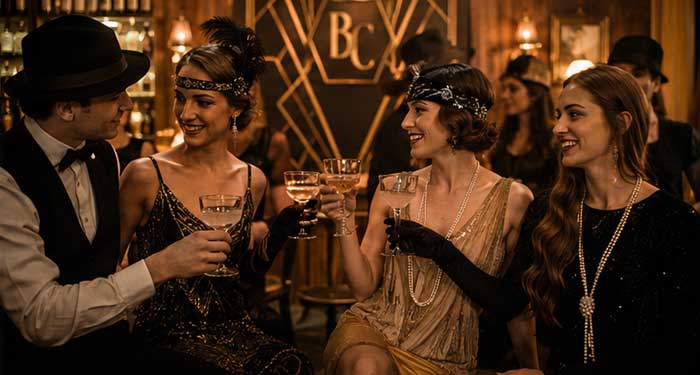 Gran Inauguración del Nuevo Bar Clandestino, Inspirado en los años 20