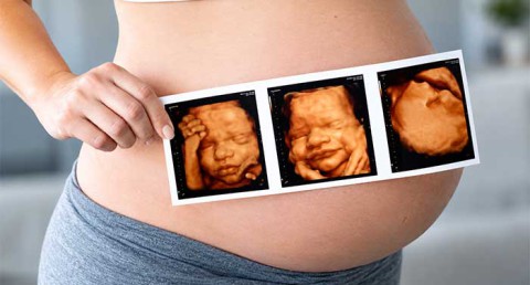 Ecografía en 5D con latido, foto en 5D y foto digital personalizada, peso y medida
